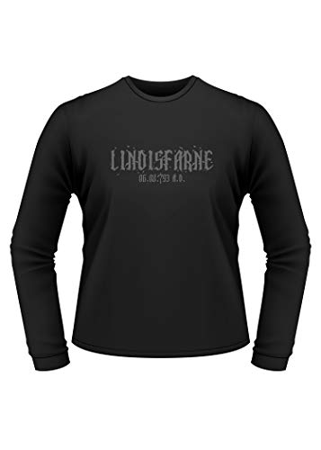 Longsleeve-Shirt: Lindisfarne - 06.08.793 A.D. - Wikingerüberfall Größe XXL von Battle-Merchant