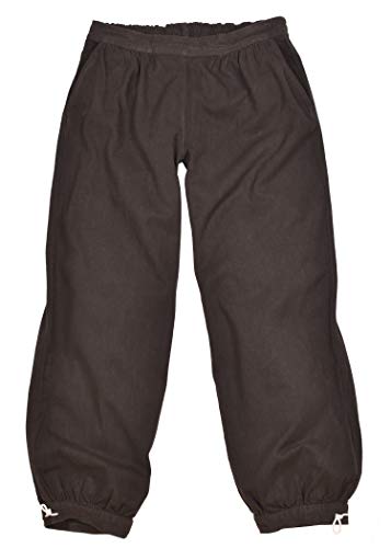 Battle-Merchant - Mittelalterhose Hermann - Herren Hose - aus Baumwolle - Wikingerhose für den Mittelaltermarkt und LARP-Events - Pumphose, Pluderhose, Haremshose, Piratenhose (XL, Braun) von Battle-Merchant