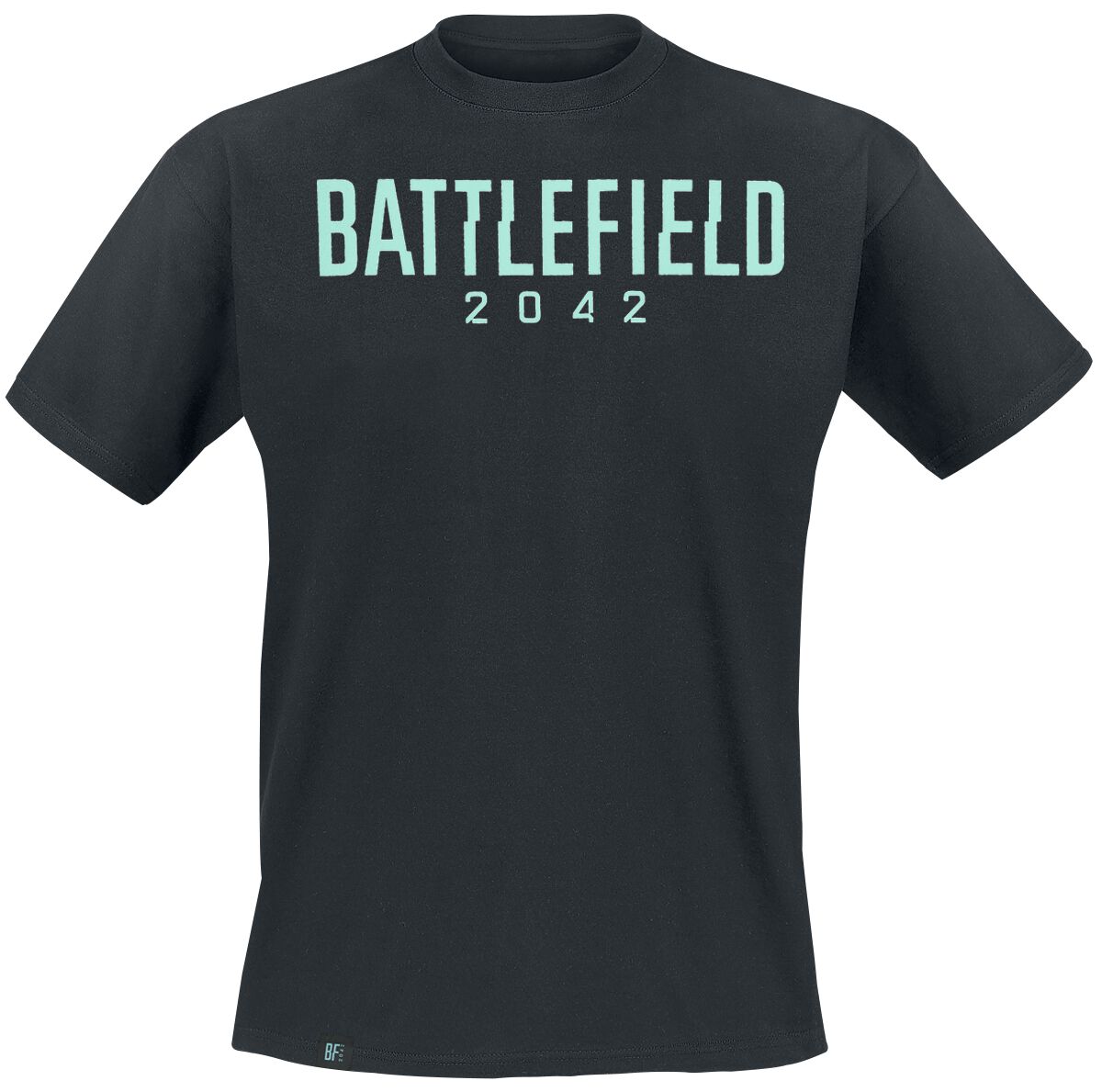 Battlefield - Gaming T-Shirt - 2042 - Logo - XS - für Männer - Größe XS - schwarz von Battlefield