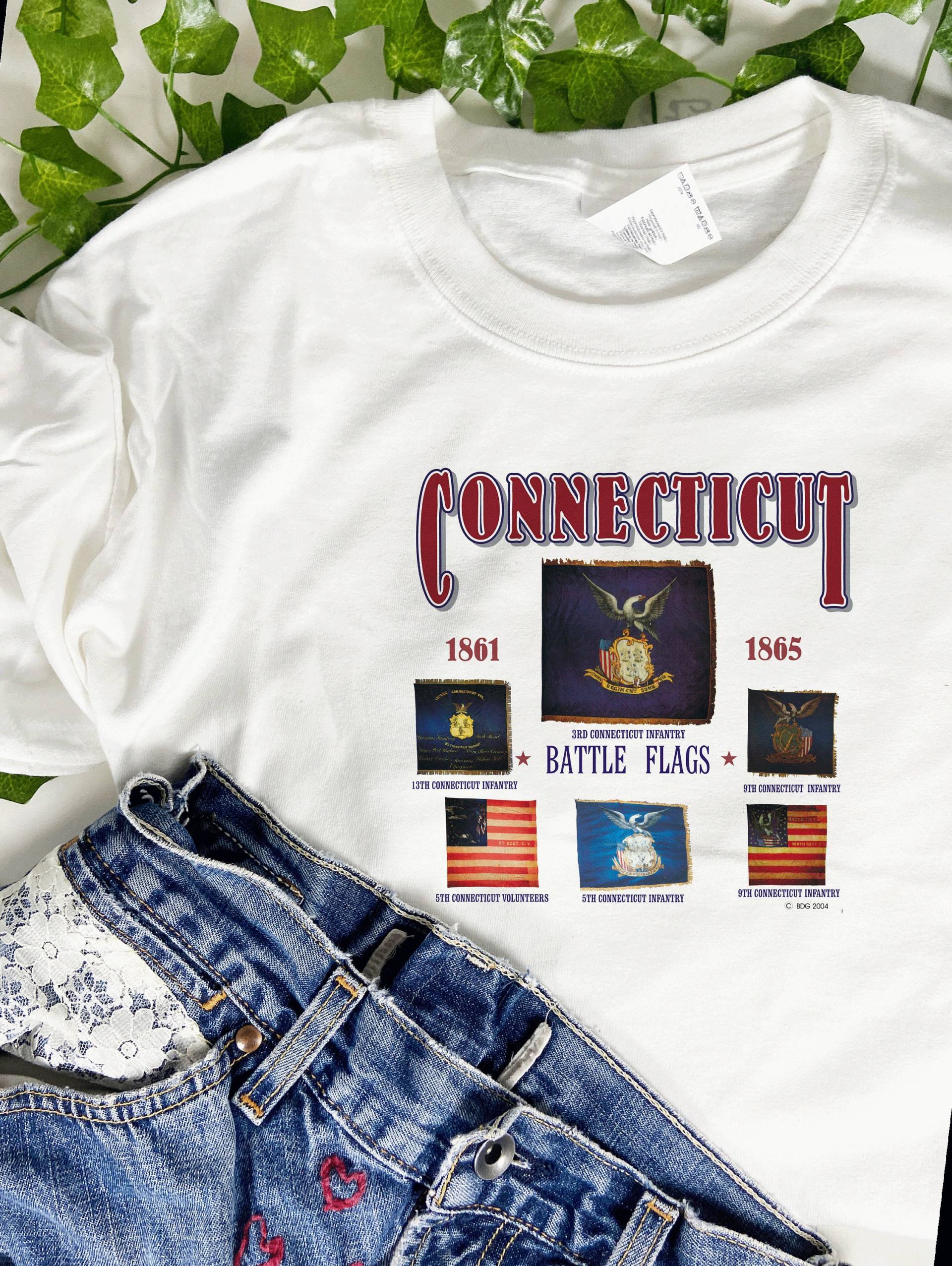 Civil War T Flaggen T-Shirt Civil War T Flaggen T-Shirt von BattlefieldDryGoods