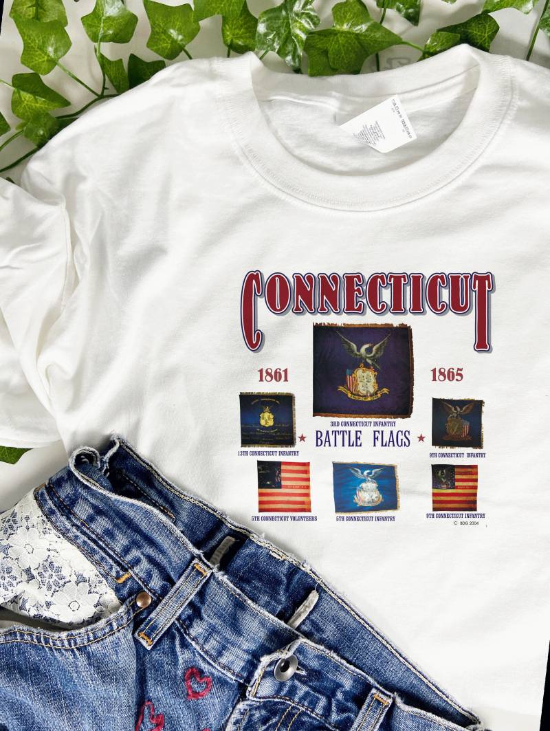Civil War T Flaggen T-Shirt Civil War T Flaggen T-Shirt von BattlefieldDryGoods