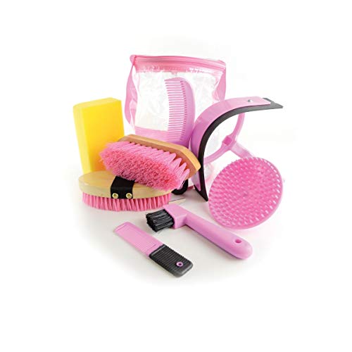 Battles Rosa Haarbürste - Perfekt für Geschenke - Sanft entwirrt Haare und entfernt Unterwolle - Für Frauen mit langen Haaren oder Tierbesitzer, 18-65 Jahre von Battles Products