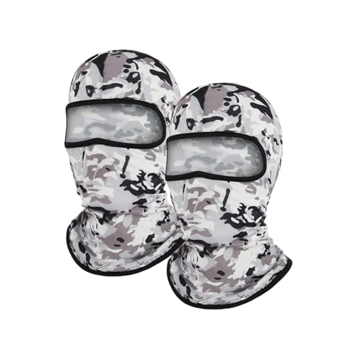 2 Stücke Balaclava, UV-Schutz Gesichtsmasken Atmungsaktive Gesichtshaube, Winddicht Multifunktional Maske für Winter Sommer für Radfahren Outdoor Sports blitzangebote Sturmmaske Herren Damen 2 Stücke Balaclava, UV-Schutz Gesichtsmasken Atmungsaktive Gesichtshaube, Winddicht Multifunktional Maske für Winter Sommer für Radfahren Outdoor Sports blitzangebote Sturmmaske Herren Damen von Battnot
