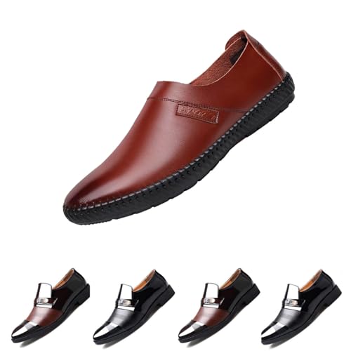 Angebote Heute Anzugschuhe Herren Lederschuhe Business Oxford Derby Schuhe Hochzeits Klassischer Schnürschuh Männer Brogues Hochzeitsschuhe Schnürhalbschuhe Klassischer Business Schnürschuh von Battnot