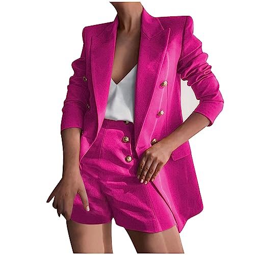 Battnot Damen Elegant Business Anzug Set Hosenanzug Blazer Kurze Hose 2-teilig Anzug Karo Kariert Zweiteiler Damen Festlich Hosenanzug Streetwear Battnot Damen Elegant Business Anzug Set Hosenanzug Blazer Kurze Hose 2-teilig Anzug Karo Kariert Zweiteiler Damen Festlich Hosenanzug Streetwear von Battnot