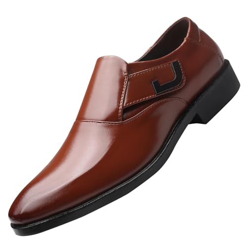 Anzugschuhe Herren Oxford Derby Schuhe Brogues Lederschuhe Herren Business Schuhe Derby Schnürhalbschuhe Hochzeits Klassischer Schnürschuh Männer Anzugschuhe Brogues Hochzeitsschuhe von Battnot