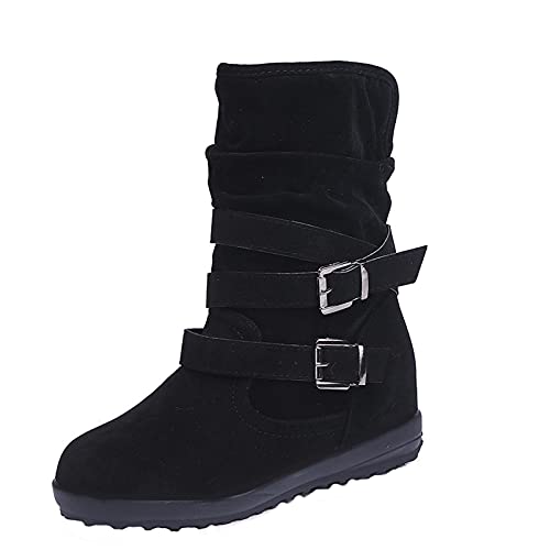 Battnot 2023 Stiefeletten Damen Stiefel Kurze Stiefel Wasserdicht Gummistiefel Flache Sandalen Herbst Stiefel Ritterstiefel Knöchel Schuhe Sneaker Schneestiefel Winterstiefel Damen Winterschuhe von Battnot