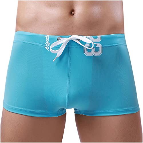 Battnot Badehosen für Herren Kurze, Männer Sommer Solide Druck Sexy Schnell Trocknen Badeshorts Schwimmen Schwimmanzug Badeanzug Badebekleidung Strand Trunks Laufen Breathable Billig Unterwäsche von Battnot