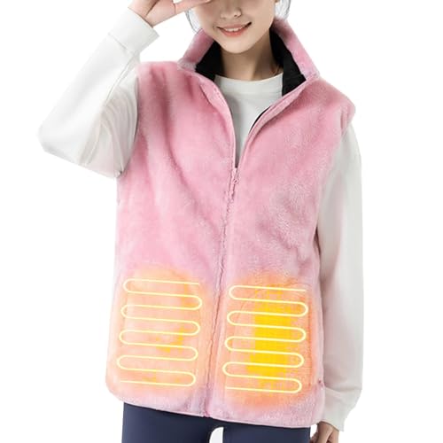Beheizbare weste Damen Beheizbare Pullover Herren Plüsch Sweatshirt Beheizte pullover USB Elektrisch Beheizbare Sweatshirt Fleeceweste Bluse Tops Beheizte weste für Männer und Frauen von Battnot