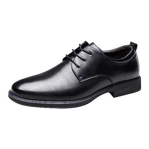 Battnot Business Schuhe Herren Anzugschuhe Klassischer Schuhe Männer Anzugschuhe Schnürschuhe Lederschuhe Derby Hochzeit Schnürhalbschuhe Lederschuhe Formal Shoes Klassischer Lederschuhe von Battnot