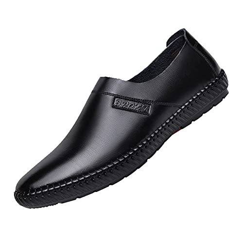 Battnot Business Schuhe Herren Leder Oxford Klassischer Hochzeit Herrenschuhe rutschfest Lederschuhe für Herren Business Anzugschuhe Lackschuhe Schnürhalbschuhe Derby Oxfords Hochzeit Schuhe von Battnot