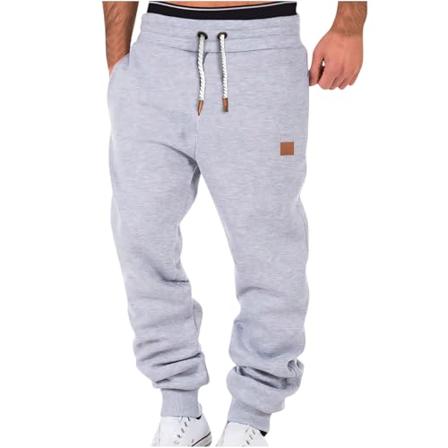 Battnot Cargo Hosen Herren Jogginghose Freizeit Outdoorhose Hose Stretch Winter Sporthose Outdoorhose Cargohose Freizeithose Für Männer Jogginghose mit Kordelzug Sweathose Arbeitshose Fitnesshose von Battnot