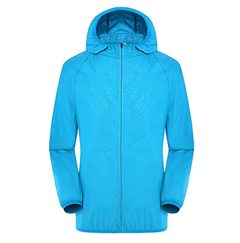 Battnot Damen Regenjacke Wasserdicht Atmungsaktiv Wanderjacke Windbreaker Sommerjacke Outdoor Jacken Leichte Windjacke Trekking Regenjacke Radjacke Outdoorjacke Damen Wanderjacke von Battnot
