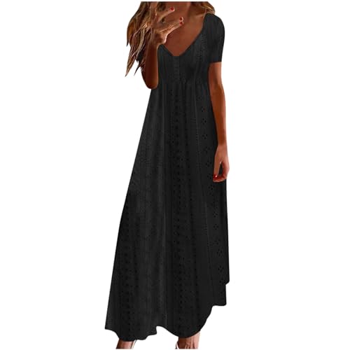 Battnot Damen Sommerkleid Elegant Freizeitkleid Sommerkleid Günstig Strandkleid Leicht Luftig,Bohemien Kleid Sommerkleid, Freizeitkleid Lockerer Bequem, Sale Clearance Kleid Lässiger Modischer von Battnot