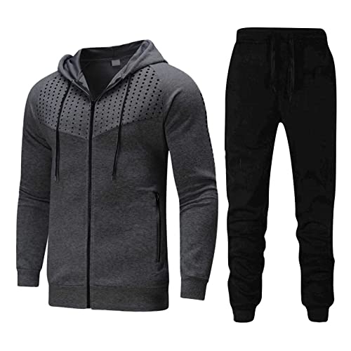 Battnot Jogginganzug Herren Atmungsaktiv Trainingsanzug Sportanzug Hausanzug 2-Teilig Sportbekleidung Trainingsanzug Herren Hoodie Mit Kapuze Langarm Fußball Sporthose Hoodie Hose für Gym Tracksuit Battnot Jogginganzug Herren Atmungsaktiv Trainingsanzug Sportanzug Hausanzug 2-Teilig Sportbekleidung Trainingsanzug Herren Hoodie Mit Kapuze Langarm Fußball Sporthose Hoodie Hose für Gym Tracksuit von Battnot