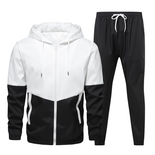 Battnot Jogginganzug Herren Atmungsaktiv Trainingsanzug Sportanzug Hausanzug 2-Teilig Sportbekleidung Trainingsanzug Herren Hoodie Mit Kapuze Langarm Fußball Sporthose Hoodie Hose für Gym Tracksuit Battnot Jogginganzug Herren Atmungsaktiv Trainingsanzug Sportanzug Hausanzug 2-Teilig Sportbekleidung Trainingsanzug Herren Hoodie Mit Kapuze Langarm Fußball Sporthose Hoodie Hose für Gym Tracksuit von Battnot