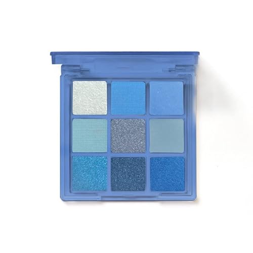 Battnot Lidschatten Palette 9 Farben Cosmetic Matte Eyeshadow Cream Makeup Palette Shimmer Set Lidschatten Eyeshadow (9 Farbe, 01#) von Battnot