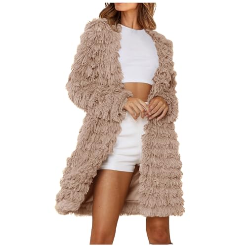Battnot Winter Jacke Kunstpelz Mantel Damen Fleecejacke Parka Warme Plüsch Wintermantel Steppmantel Frauen Kunstpelzmantel Steppjacke Winterjacke Fake Fur Long Coat Übergangsjacke Wintermantel Battnot Winter Jacke Kunstpelz Mantel Damen Fleecejacke Parka Warme Plüsch Wintermantel Steppmantel Frauen Kunstpelzmantel Steppjacke Winterjacke Fake Fur Long Coat Übergangsjacke Wintermantel von Battnot