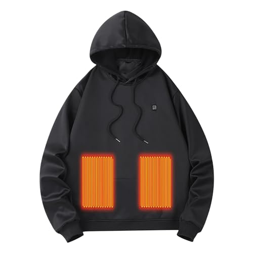 Hoodie Sweatshirt Herren Damen Beheizbare Pullover mit Kapuzenjacke Winter Warm Heizmantel Beheizbare Sweatshirt mit Kapuze USB Elektrisch Jacke Beheizbare Hoodie Damen Beheizbare Pullover Herren Hoodie Sweatshirt Herren Damen Beheizbare Pullover mit Kapuzenjacke Winter Warm Heizmantel Beheizbare Sweatshirt mit Kapuze USB Elektrisch Jacke Beheizbare Hoodie Damen Beheizbare Pullover Herren von Battnot