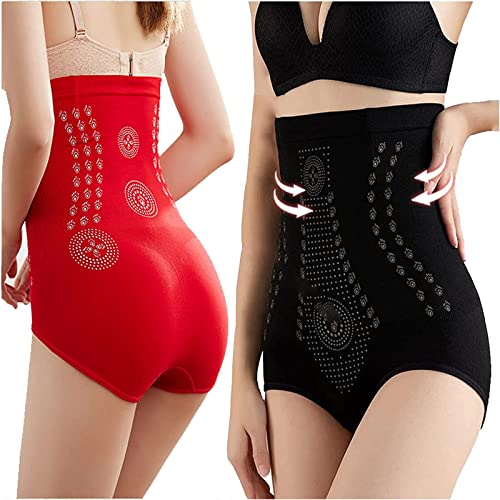 IONSTech Unique Fiber Restoration Shaper, Graphene Honeycomb Tummy Control High WAIS Body Shaping Slips Für Frauen Fiber Restoration Shaper Bauchkontrolle Bauchweg Unterhose Hohe Taille Shapewear von Battnot