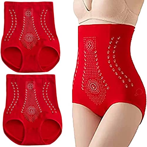 Ionstech Unique Fiber Restoration Shaper, Graphene Honeycomb Tummy Control High WAIS Body Shaping Slips Für Frauen, Women's Butt Lifter Underwear, Elastic Shaper, Fat Burning von Battnot