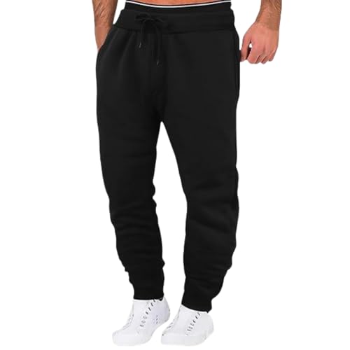Jogginghose Herren Baumwolle Trainingshose Cargohose Herren Hose Chino Cargo Hose Sporthose Casual Freizeithose Sweatpants Herren Baggy Chino Hosen Freizeit Outdoorhose Arbeitshose Trouser Pants von Battnot