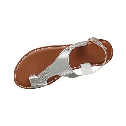 Sandalen Damen Freizeit Flach Sandalette mit Strass Perlen Bohemia Strand Schuhe Casual Ankle Elastic Flip Flops Weichen Sohlen Bequem Sandaletten Freizeit Gummiband Slingback Strandsandalen Sandalen Damen Freizeit Flach Sandalette mit Strass Perlen Bohemia Strand Schuhe Casual Ankle Elastic Flip Flops Weichen Sohlen Bequem Sandaletten Freizeit Gummiband Slingback Strandsandalen von Battnot