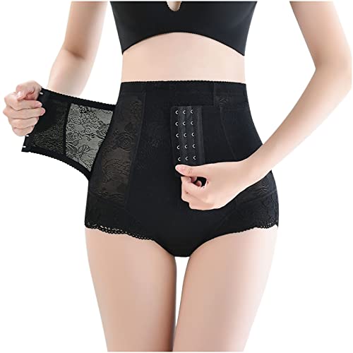 Shapewear Damen Miederpant Miederslip Waist Trainer Bauch Weg Unterhose Miederhose Figurenformend Body Shaper Bauch Kontrolle Korsett Figurformende Miederhose Taillenslip Slip sexy Unterwäsche von Battnot