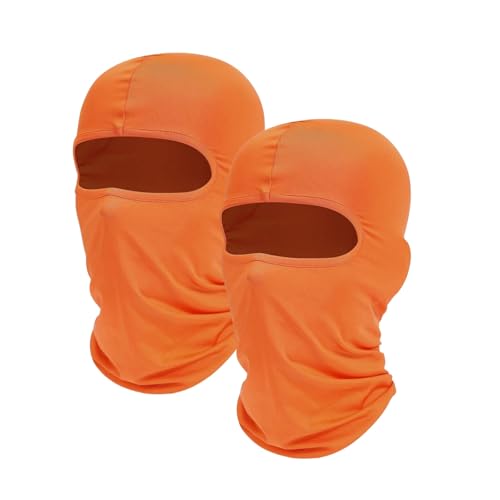 2 Stück Sturmhaube für Herren und Damen, Sturmmaske Herren Damen Balaclava Winddicht Balaclava Gesichtsmaske Skimaske für Outdoor Sports Radfahren, Skifahren, Motorrad, Fahrrad von Battnot