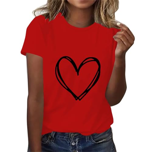 T Shirt Damen T-Shirts Weiß Kurzarm Blusen Baumwolle Tshirt Locker Oberteile Schwarzes Elegant T-Shirt Oberteil Sportshirt Sommer Bluse Shirts Frauen Schwarz Tops Rundhals Sport Tshirts S-3XL von Battnot