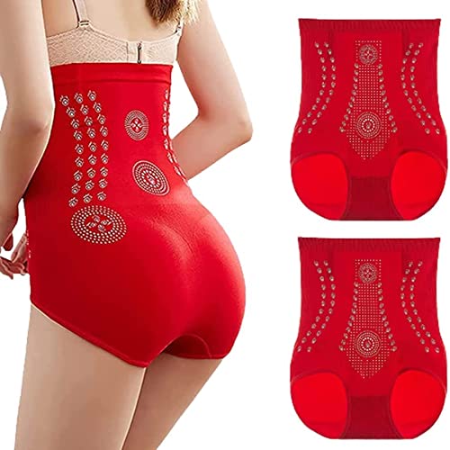 Unique Fiber Restoration Shaper, Graphene Honeycomb Tummy Control High WAIS Body Shaping Slips Für Frauen Fiber Restoration Shaper Bauchkontrolle Bauchweg Unterhose Hohe Taille Shapewear von Battnot