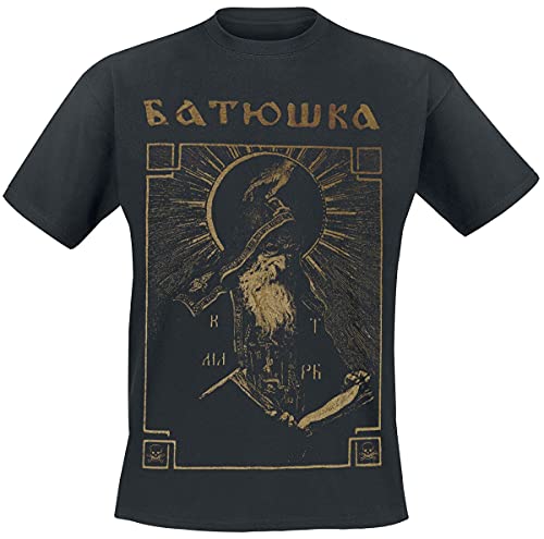Batushka Shema Monk Männer T-Shirt schwarz XL 100% Baumwolle Band-Merch, Bands von Batushka