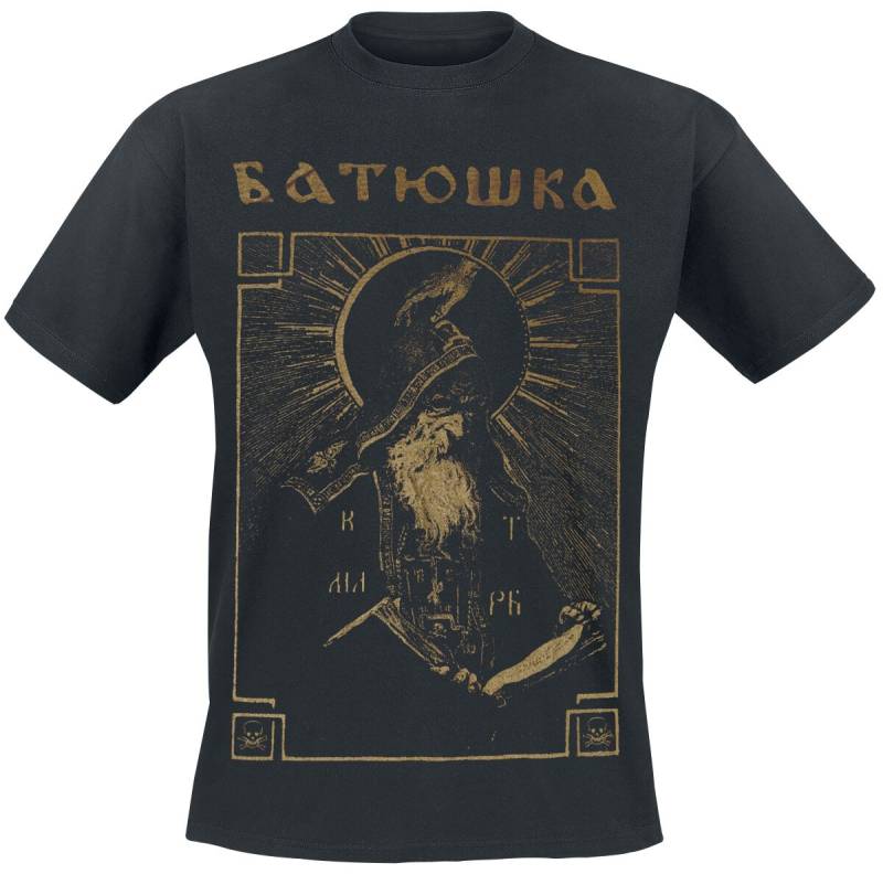 Batushka T-Shirt - Shema Monk - S bis XL - für Männer - Größe S - schwarz  - Lizenziertes Merchandise! von Batushka