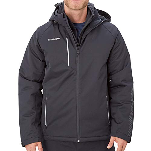 Bauer Heavyweight Jacke Supreme - Junior, Größe:S, Farbe:schwarz von Bauer