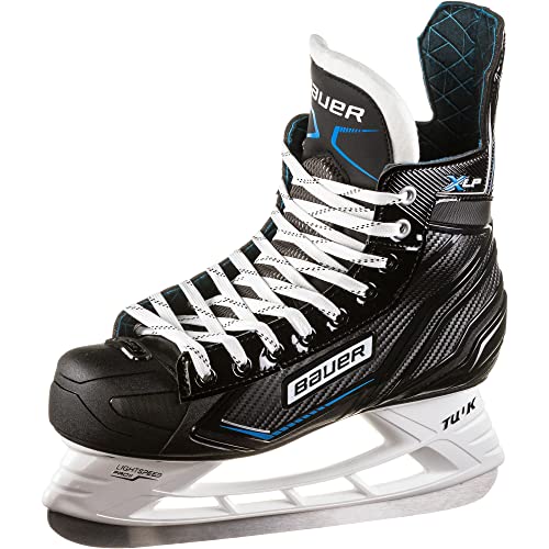 Bauer Herren S21 X-Lp Skate Feldhockey-Schuh, Schwarz/Weiss/Blau/Silber, 48 EU von Bauer