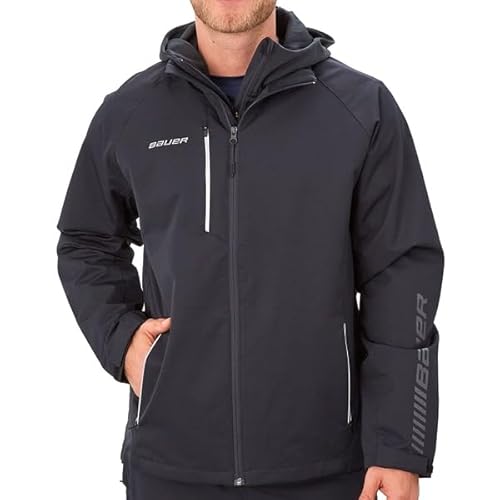 Bauer Supreme Lightweight Jacke Senior, Größe:L, Farbe:schwarz von Bauer