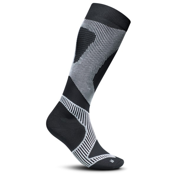 Bauerfeind Sports - Run Performance Compression Socks - Kompressionssocken Gr 44-46 - S: 32-36 cm grau von Bauerfeind Sports