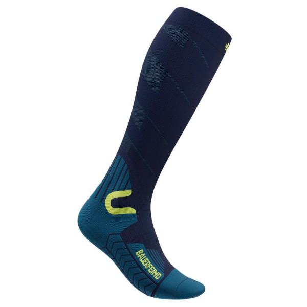 Bauerfeind Sports - Ski Touring Compression Socks - Skisocken Gr 42-45 - S: 31-36 cm blau von Bauerfeind Sports