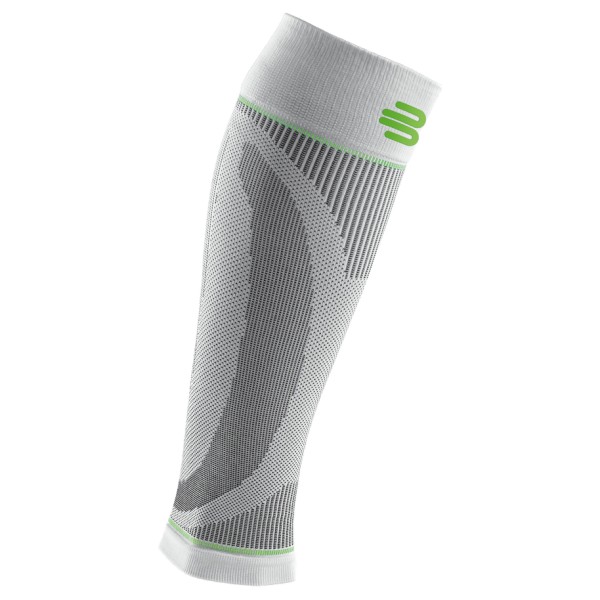Bauerfeind Sports - Sports Compression Sleeves Lower Leg - Beinlinge Gr S - Long grau von Bauerfeind Sports