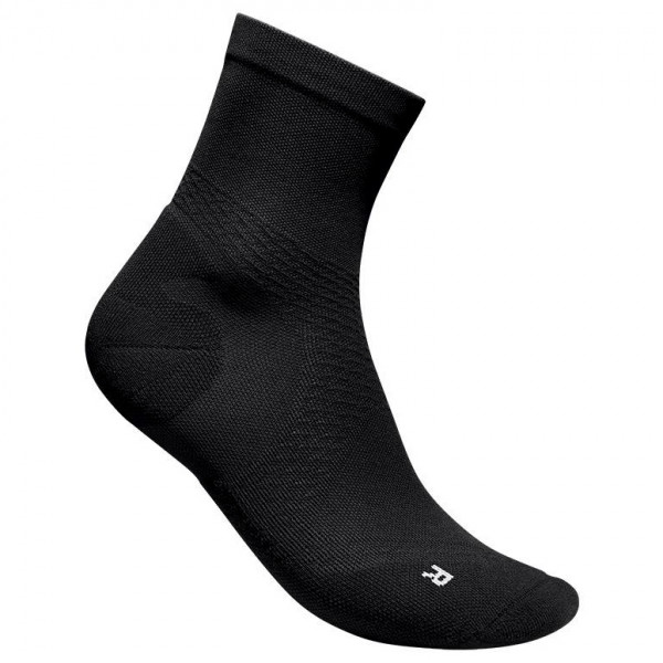 Bauerfeind Sports - Women's Run Ultralight Mid Cut Socks - Laufsocken Gr 41-43 schwarz von Bauerfeind Sports