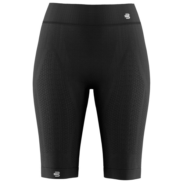 Bauerfeind Sports - Women's Sports Compression Tights Short - Laufshorts Gr S schwarz von Bauerfeind Sports
