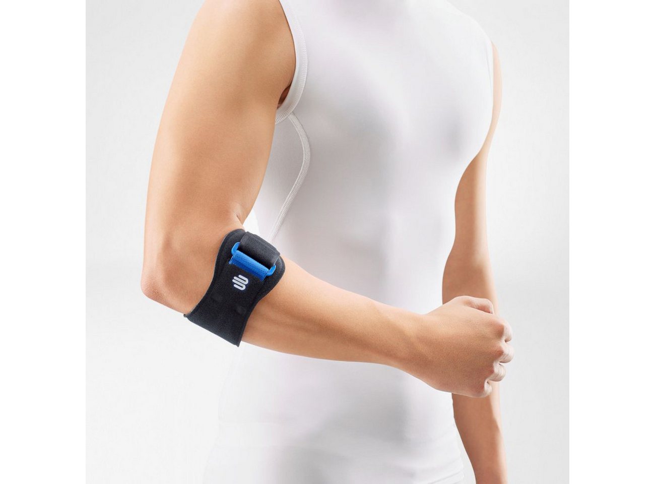 Bauerfeind Ellenbogenbandage EpiPoint Ellenbogenspange, Schwarz von Bauerfeind