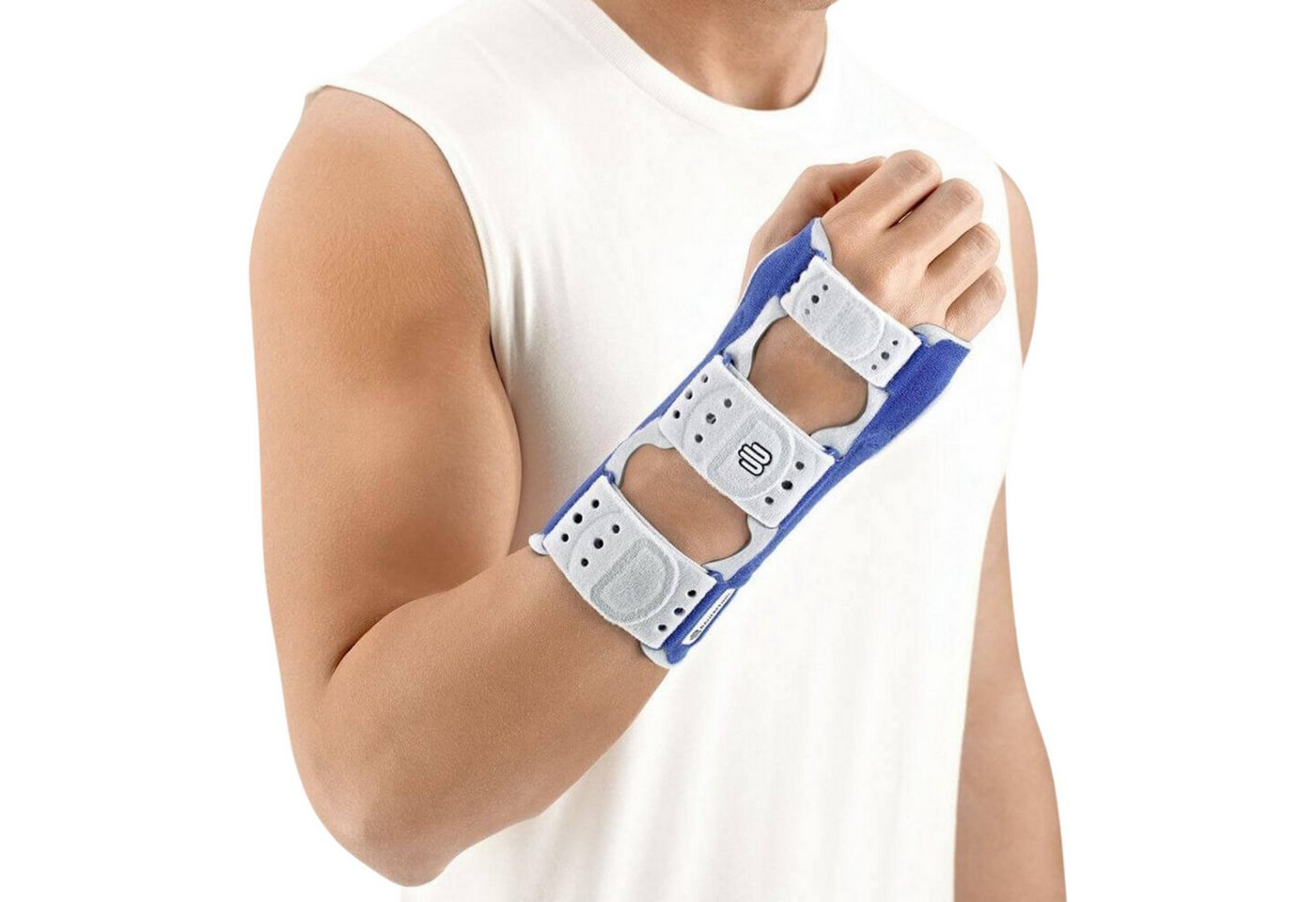 Bauerfeind Handbandage Bauerfeind ManuLoc® Handgelenkorthese, Farbe: Titan von Bauerfeind