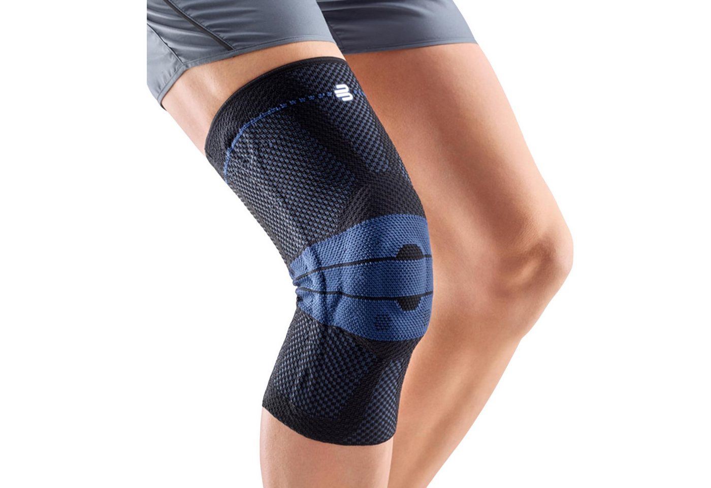 Bauerfeind Kniebandage GenuTrain Unisex mit Silikonrand, Beidseitig tragbar von Bauerfeind