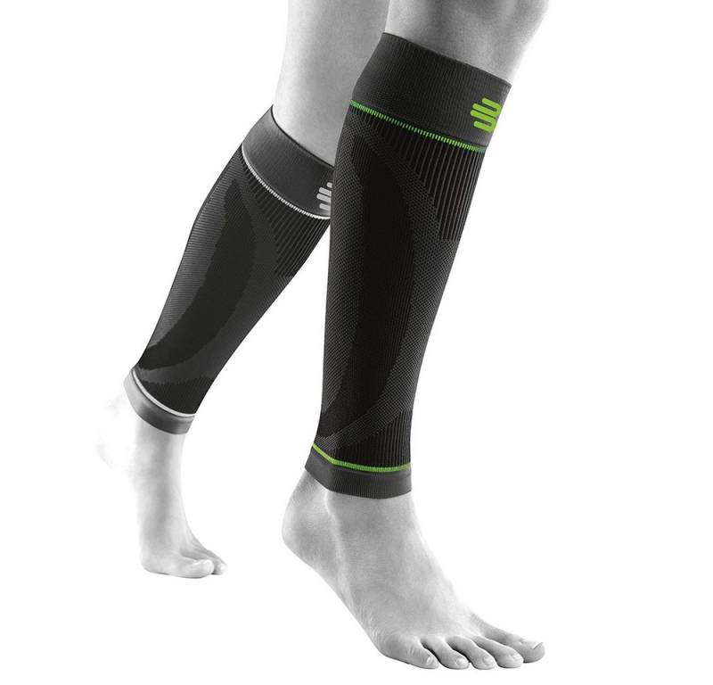 Bauerfeind Laufsocken Unterschenkelstrümpfe mit Kompression lang schwarz - 1 Paar von Bauerfeind