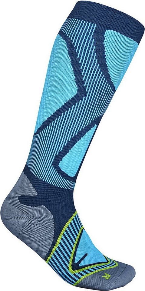 Bauerfeind Skisocken Ski Performance,Comp.Socks,M BLAU von Bauerfeind