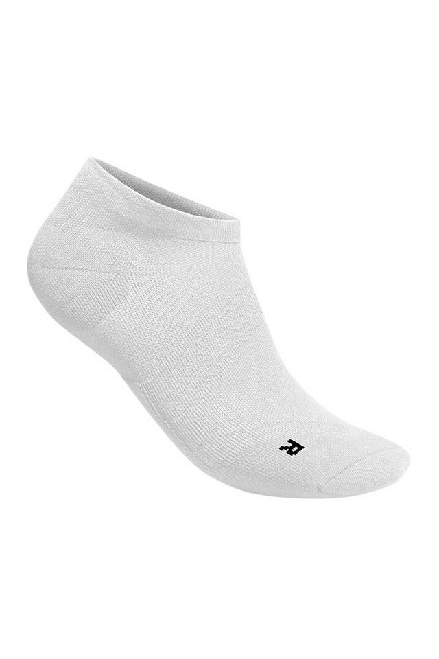 Bauerfeind Sportsocken Run Ultralight Low Cut (Kompressionssocke) weiss Herren - 1 Paar von Bauerfeind