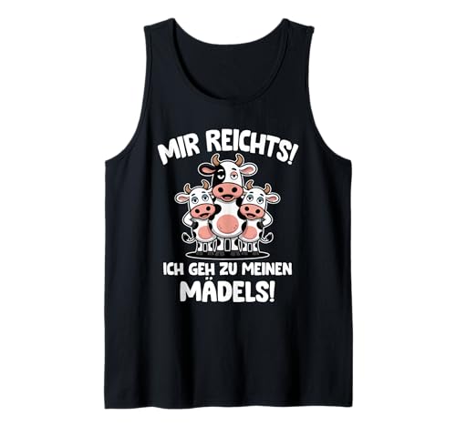 Herren Mir reichts ich GEH zu Meinen Mädels Kühe Landwirt Tank Top Herren Mir reichts ich GEH zu Meinen Mädels Kühe Landwirt Tank Top von Bauern und Landwirt Sprüche