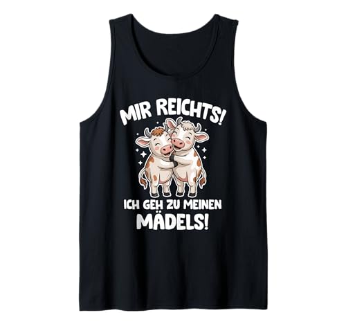 Herren Mir reichts ich GEH zu Meinen Mädels Kühe Landwirt Tank Top Herren Mir reichts ich GEH zu Meinen Mädels Kühe Landwirt Tank Top von Bauern und Landwirt Sprüche