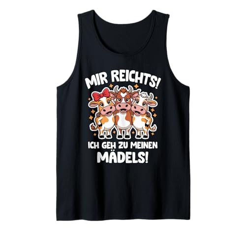 Herren Mir reichts ich GEH zu Meinen Mädels Kühe Landwirt Tank Top Herren Mir reichts ich GEH zu Meinen Mädels Kühe Landwirt Tank Top von Bauern und Landwirt Sprüche